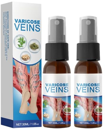 2 st åderbråck spray, åderbråck venreparation spray, hudterapi kräm, för effektiv behandling av åderbråck behandling ben kräm, lugnar och återfuktar, lämplig för alla hudtyper