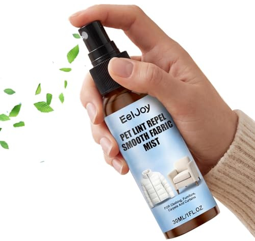 Djurhårrengöring Portabel Antistatisk Mist | 30 ml Hundhårsborttagningsspray För Säng för Daglig Pälsvård i Vardagsrummet Sovrummet Kontoret Mattor Kläder Soffor