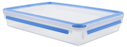 Tefal 3100518156 MASTERSEAL Fresh Boîte de conservation alimentaire Plastique Bleu 32,5 x 22,5 x 6,2 cm 2,6 L