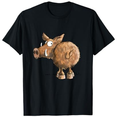 Drôle de Sanglier I Chasse I Cochon Sauvage Chasseurs T-Shirt