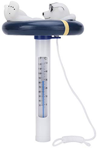 Thermomètre De Piscine, Thermomètre Flottant D'ours De Bande Dessinée Compteur De Température De L'eau Pour les Piscines Hot Tubs Spa