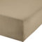 Erwin Müller Boxspring-Spannbettlaken Murnau Single-Jersey - Taupe Größe 90x190 cm - 100x200 cm - bis 35 cm Höhe geeignet, atmungsaktiv, strapazierstark