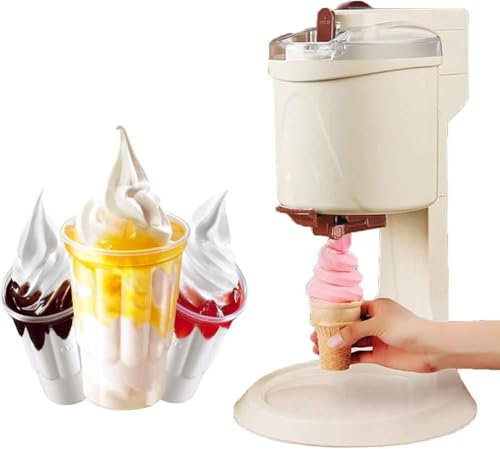 PEAKSTORM Máquina para Hacer Helados De 1 L con Compresor, Máquina para Hacer Helados con Precongelación, Helado Casero, Helado De Frutas, Sorbetes Y Yogur Helado