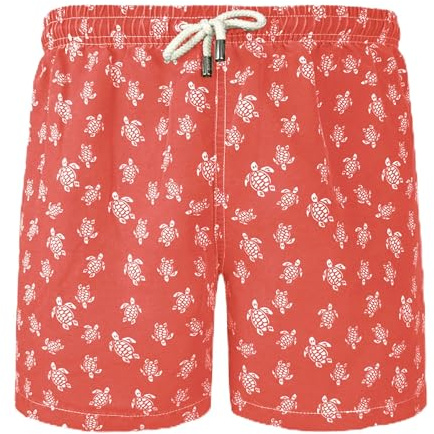 Blue coast yachting Bañador Hombre de Secado Rápido, Pantalones Cortos de Natación de Poliéster para Playa y Piscina, Shorts Deportivos con Forro de Malla y Bolsillos