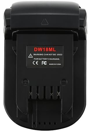 Yetaha DW18ML Battery Adapter Converter, Compatible with Milwaukee M18 18V Lithium Battery Cordless Power Tools