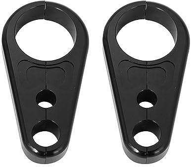 Motorräder Bremskupplungskabel Kabelklemme, 2 Stück 25mm Motorrad Lenkerklemme Halterung, Rahmen Kupplungszug Bremsleitung Klemme Clip für Motorrad