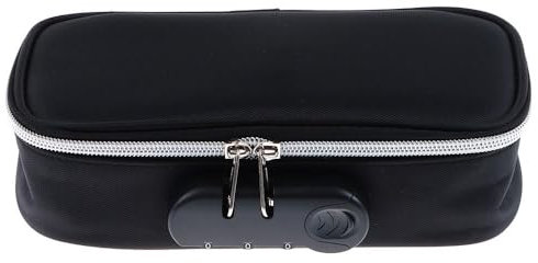 Risedot Pen Pouch with Big Capacity, Password Lock Pen Box, Expanding Pencil Case Holder