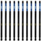 10 x Rennie Tools 150mm Long PZ3 Impact Screwdriver Driver Bits Set. Heavy Duty PoziDriv POZI No.3 Magnetic Screwdriver Bit Set. PZ3 Impact Driver Bits Pozidrive Screw Accessories.