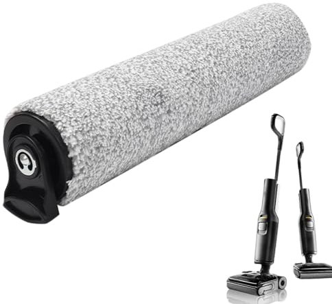Lnhgh Rodillo de cepillo suave, fijación al vacío, rodillos blandos, cabezal de vacío, limpiador de suelos, cepillo para lavadora, piezas lavables para interiores