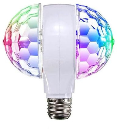 Roterande färglampa | Strobe Disco LED-lampa - färgglad roterande festlampa för hemmaklubb utomhus, scenbelysningseffekt för sovrums-DJ-evenemang, foto