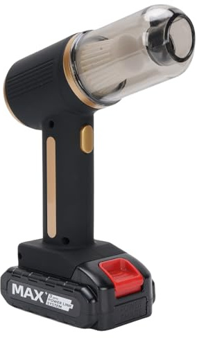 Annadue Aspirateur de Voiture à Main, Aspirateur sans Fil Rechargeable 20 000 Pa 6 000 MAh et Dépoussiéreur d'air, Moteur sans Balais 120 W, pour Voiture, Maison, Bureau