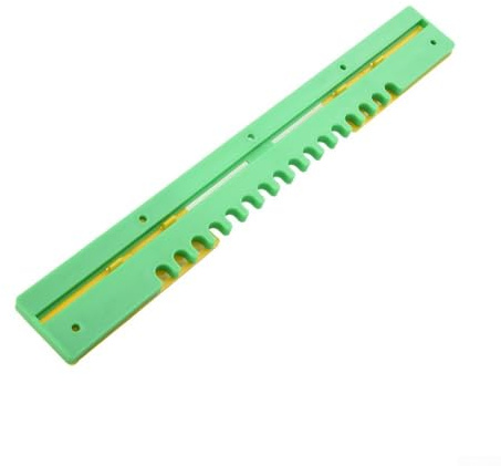 Eawfgtuw Disco de entrada de colmena de plástico, paquete de 5 unidades para control de puerta de nido, puerta de colmena de 31,5 x 4 cm, para abejas de escape, ligero y fácil de usar