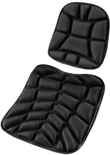 Confezione Da 2 Cuscini Per Sella Moto In Gel, Traspiranti, Universali E Ammortizzanti