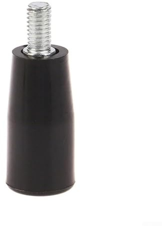 Gdfnmogo Poignée de volant rotative M6/M8/M10 avec tige filetée mâle pour fraiseuse, tour et meuleuse d'équipements industriels (M6 x 40)