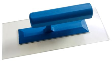 Zambuph Cazzuola di finitura Cazzuola per intonaco con manico Utensili per calcestruzzo durevoli Cartongesso ergonomico Lucidatura leggera Cartongesso resistente Rasatura per