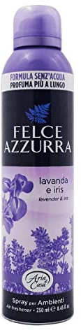 Felce Azzurra Aria Casa - Deodorante per ambienti con talco e lavanda, 250 ml