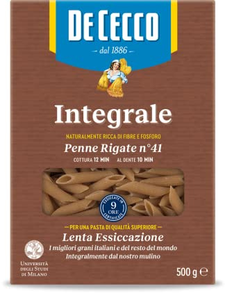De Cecco Premium Whole Wheat Penne Pasta 500 g