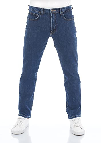 Lee - Jeans Hombre - Corte Recto Clásico - Brooklyn - Stonewash Oscuro