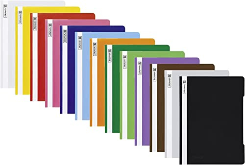 Brunnen Schnellhefter (A4, aus PP-13 Sortierung Transparenter Deckel)