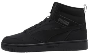PUMA Rebound Buck Sneakers, Black-Shadow Gray, 47 EU