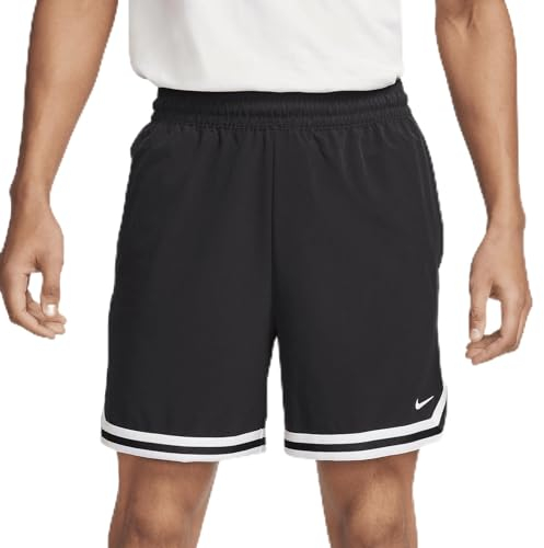 Nike Herren DNA 6in Shorts, Black/White/White, L EU