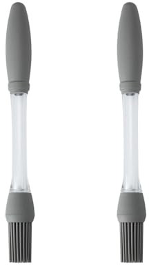 Pennello Da Pasticceria, Pennello Per Salse Da Cucina, Pennello Per Olio In Silicone Per Barbecue, Pennello Da Cucina Per Olio E Salse, Pennello Da Cucina Per Spalmare L'olio, Barbecue (2 Pezzi)