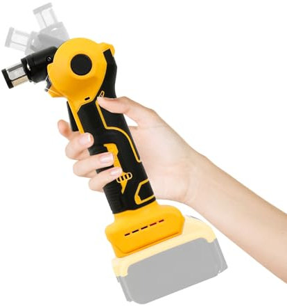 Martillo automático inalámbrico compatible con batería Dewalt de 20 V, martillo de clavos eléctrico con cabeza ajustable de 3 posiciones, pinza magnética para DCB200 DCB201 DCB202