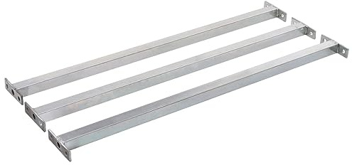 Mokuyary - Barre di Sicurezza Regolabili per finestre, 3 Pezzi, 710-1200 mm, Barra di Sicurezza Regolabile per Finestra, griglia di Barriere Porte, Ingresso Protezione proprietà Domestica, Serratura