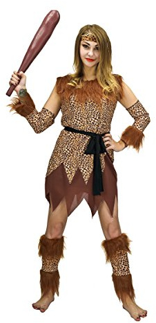 SEA HARE Cavewomen grotta flicka fin klänning leopard tryckt kostym