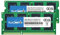 TECMIYO 4GB Kit (2x2GB) PC2 5300s DDR2 667MHz 2RX8 Dual Rank PC2-5300 DDR2-667 1,8V 200pin Sdram Sodimm Non-ECC Ungepuffertes SODIMM Laptop-Speicher-Ram-Modul