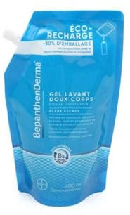 BepanthenDerma Gel Lavant Doux Corps 400 ml éco-recharge