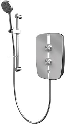 Aqualisa LMEP10501 Lumi+ Electric Shower 10.5kW with Adjustable Head - Chrome