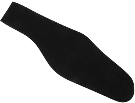 ORFOFE fasce per spa proteggere fitness immersione fascia auricolare coperture per le orecchie tappi per le orecchie impermeabili fasce per capelli attrezzatura da nuoto Black