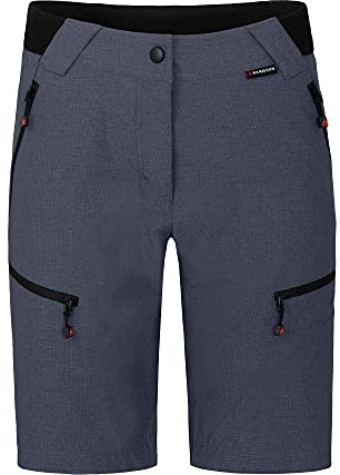 Bergson PORI Bermuda | Damen Wandershorts, robust, elastisch, Ombre Blue [922], 42 - Damen