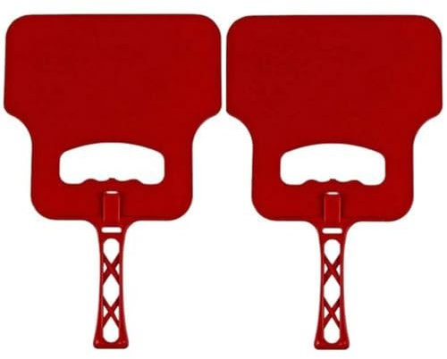 Generisch 2 Stück Grillfächer, Grillgebläse, Anzündhilfe Grill, BBQ Barbecue Fächer Lüfter, Handventilator für Grill, Handventilator für Holzkohlegrills, Handgebläse zum Kochen im Freien