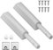 2er-Pack DrucktüRöFfner, TüRdäMpfer Abs-Material, Push To Open, Softclose NachrüSten Geeignet FüR KüChenschräNke, KleiderschräNke, Grau