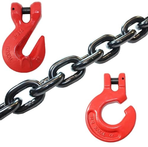 Forstkette Modell 2 Rückekette 8mm 4000kg selbst konfigurieren 3 Meter