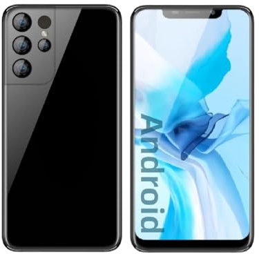 FOXIONO Téléphone débloqué, écran 6,11 pouces, caméras doubles, 1 GO, 16 GO, supporte 3G WCDMA : bandes 850/1700/2100 MHz, cartes SIM doubles, smartphone Android