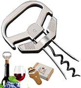 LUCYLANKER Flaschenöffner Wein, 3 in 1 Ah So Weinöffne, Alter Wein Korkenzieher, Weinflaschenöffner für Spröde Korken, Flaschenöffner für Weinkenner, Geschenk für Weinliebhaber (Klassiker)
