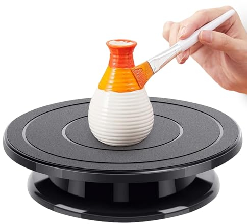 Soporte Giratorio para Tartas, Giratorio para Tartas - Soporte Giratorio Ligero para Pasteles de 11 Pulgadas,Soporte para Pasteles de Gran tamaño, Plato Giratorio de 360 Grados para Fiestas, nivelac