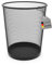 BigDean Papierkorb Büro Mülleimer schwarz 20L Draht - Mülleimer Büro Trash Can Papiermülleimer Abfalleimer Mülleimer
