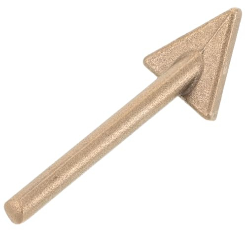 SOLUSTRE Punta Triangolare Per Saldatore in Rame 2.36 Pollici Strumento Per Riparazione Paraurti Plastica E Pelle Rimozione Rughe Per Uso Professionale Officina Auto