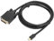Câble Mini DisplayPort vers DVI, boîtier ABS, câble Matters, câble Mini DisplayPort vers DVI, câble Mini DisplayPort (DP) vers DVI, adaptateur compatible avec Air, Mac Mini, (1,8 m/6 pieds)