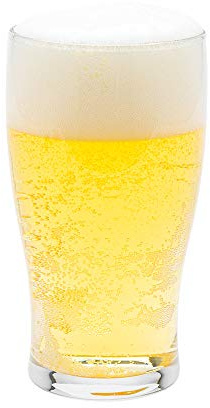 Bicchiere da birra a forma di tulipano, 453,6 g, 7,6 x 7,6 x 5 3/4, confezione da 12 pezzi