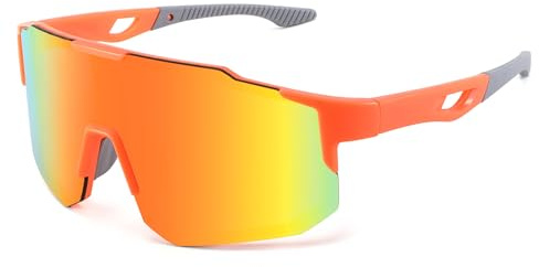 FEISEDY Sports Sunglasses Mens Women Baseball Biking Cycling Sunglasses for Teens UV400 Protection B2388