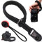 Mikqky Kamera Handschlaufe, Rope Kamera Handschlaufe, Gewebte Kamera-Handschlaufe, Dreamark Kamera Handschlaufe DSLR, Kompatibel mit verschiedenen Kameras, Mit 1 roten Heckseil-Schnellverschlussschnal