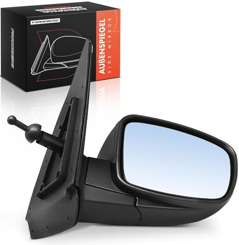 Frankberg Manuell Seilzug Aussenspiegel Außenspiegel Rechts Kompatibel mit i10 PA 2007-2010 Replace# 876200X010CA