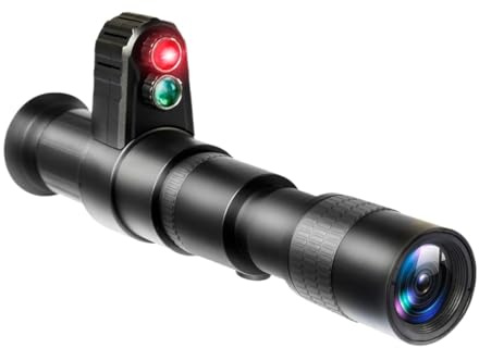 Dispositivo de visión nocturna Digital con cursor de cruce monocular, dispositivo de visión nocturna por infrarrojos for uso diurno y nocturno, visualización completa en negro de 500M(A)