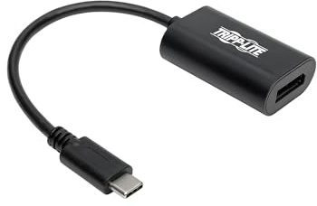 Tripp Lite U444-06N-DVI-AM Adaptateur Carte Graphique Externe USB 3.1 Gen 1 vers DVI DisplayPort Mode Alternatif Dual/Multi-Moniteur, USB-C vers DVI, 1080p Adaptateur vidéo 4K DP