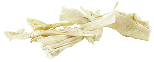 Lammkopfhaut (getrocknet) Barf-Snack gesunder natürlicher Kauartikel, Snack und Leckerli für Allergiker Hunde & Katzen